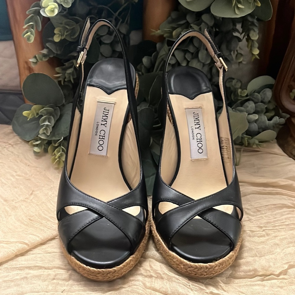 Beautiful, Authentic Jimmy Choo Wedges!